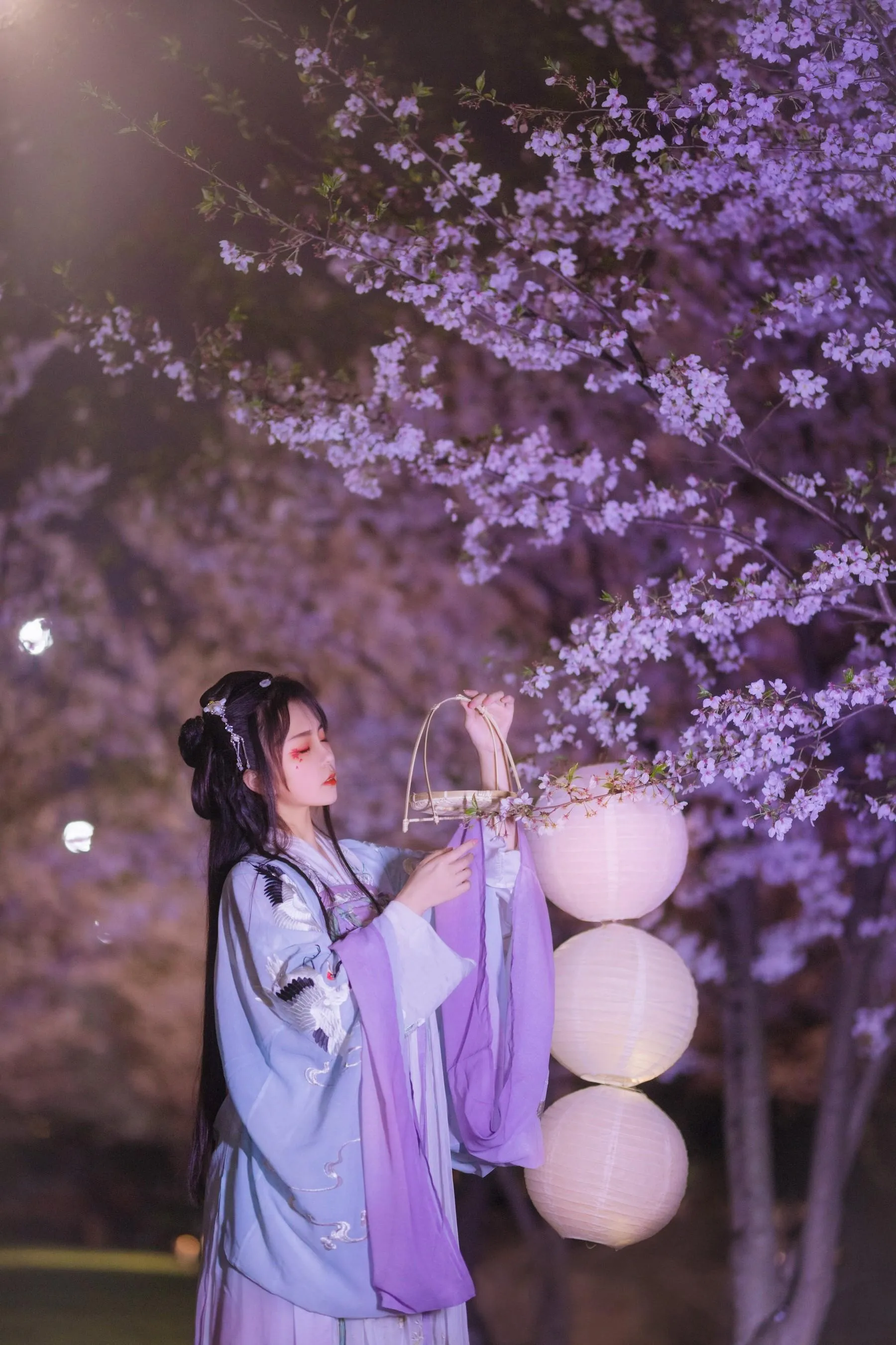 [YITUYU艺图语]2022.08.10 夜樱 阡墨红尘 [20P]插图5